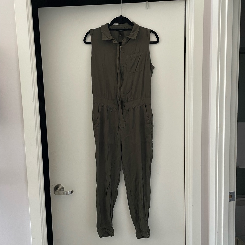 Forest Green Jumpsuit